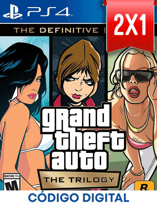 GTA Trilogy PS4 [Codigo Digital]