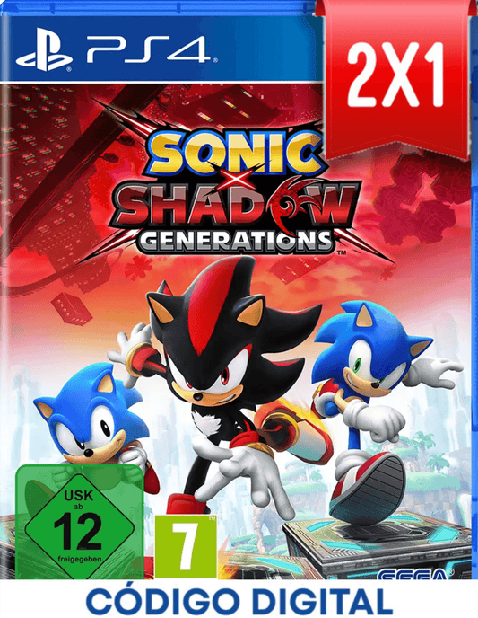 Sonic Shadow Generations PS4 [Codigo Digital]