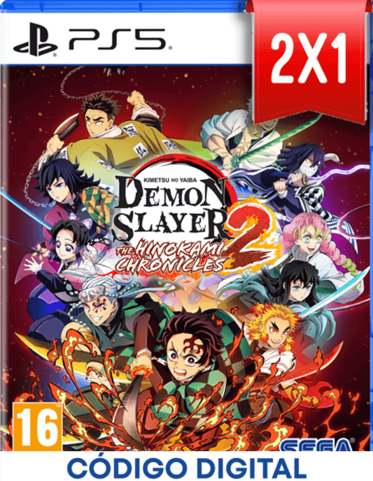Kimetsu No Yaiba Demon Slayer The Hinokami Chronicles 2 PS5 [Codigo Digital]