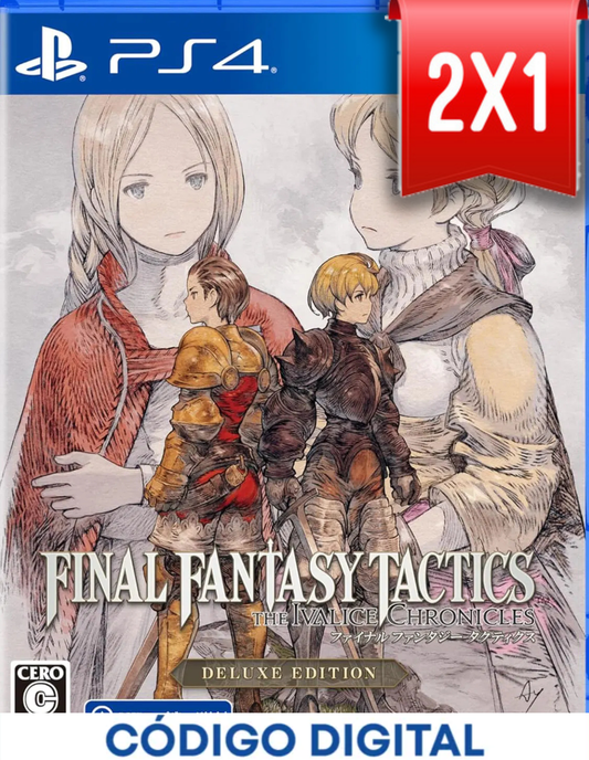 Final Fantasy Tactics The Ivalice Chronicles PS4 [Codigo Digital]
