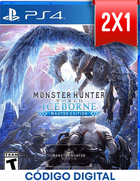 Monster Hunter World: Iceborne Master Edition PS4 [Codigo Digital]